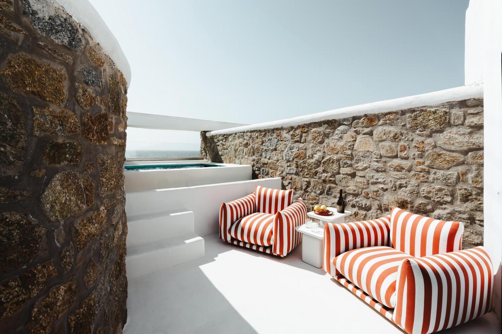 Croco Mykonos Otel Tourlos Dış mekan fotoğraf