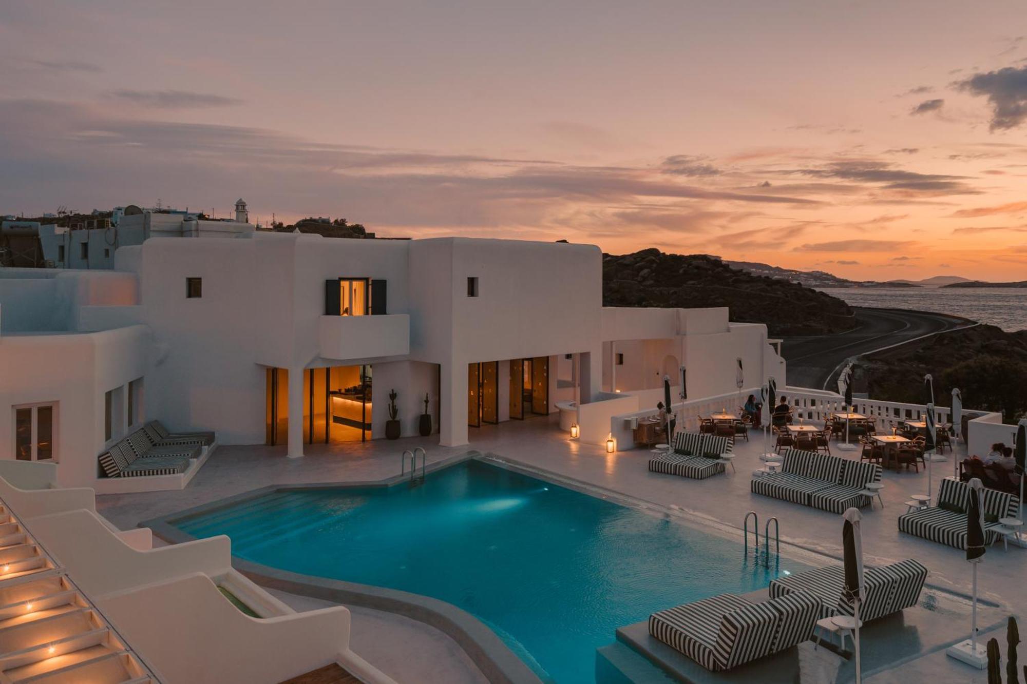 Croco Mykonos Otel Tourlos Dış mekan fotoğraf